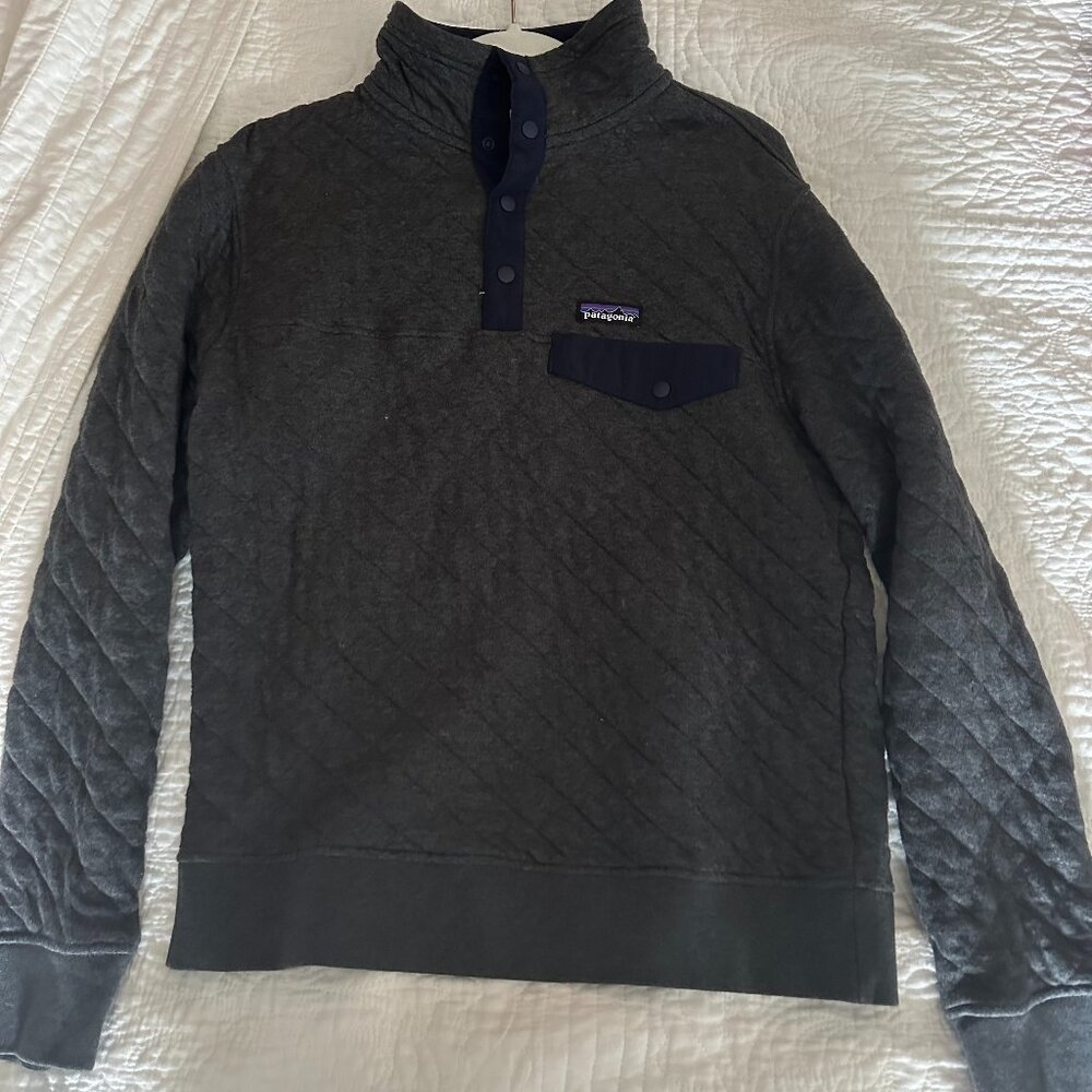 Patagonia Cotton Quilt Snap-T Pullover Style S